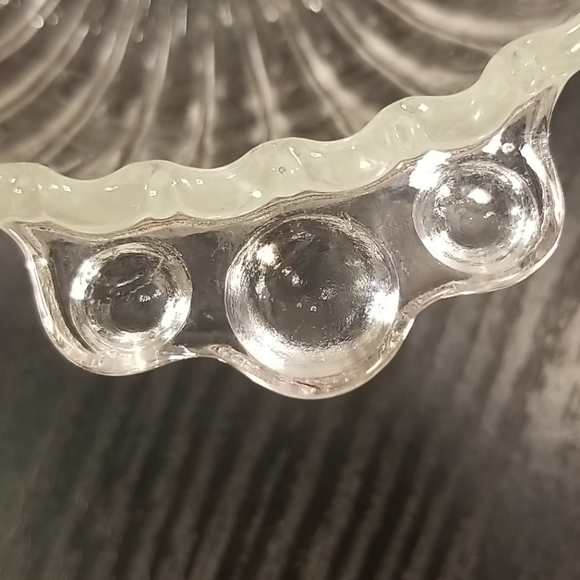 Anchor Hocking Clear Glass Ribbed Bowls - Picture 7 of 12